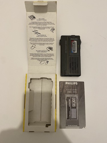 Philips pocket memo 390 - 390, voice