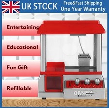 Candy Claw Machine Arcade Game Sweets Grabber Retro Mini Toy for Adult Kids Gift