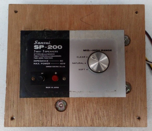 Sansui 200 speaker - sansui,