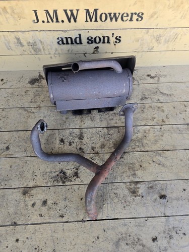Ride mower lawn exhaust - ride, on