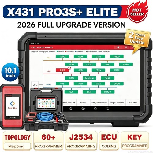 2026 launch x431 pro3s elite - launch, pro3s+