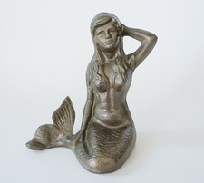 Cast Iron Mermaid Statue