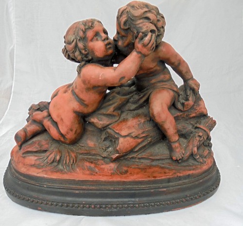 Vintage terracotta figure - terracotta, of