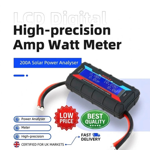 200a lcd digital - watt, rc