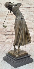 Vintage Golfer Golf Swing