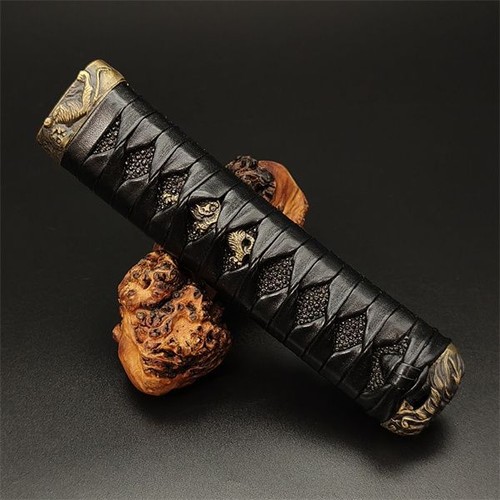 Japanese sword handle tanto - handle,,