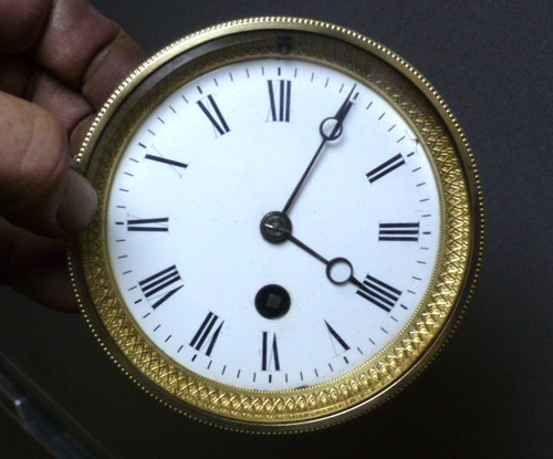 Good antique french clock - french,