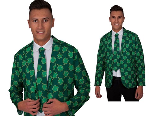 Green irish patricks jacket - st,
