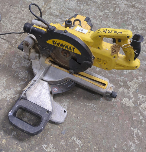 Dewalt chop saw mitre single - saw,