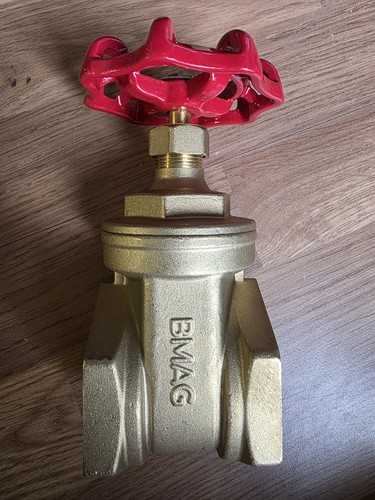 Bmag brass gate - 2", valve