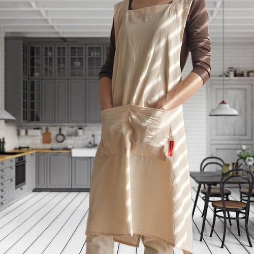 Cotton apron for adults - apron,