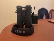 Leica Duovid 10 & 15x50 binocular leather case original box