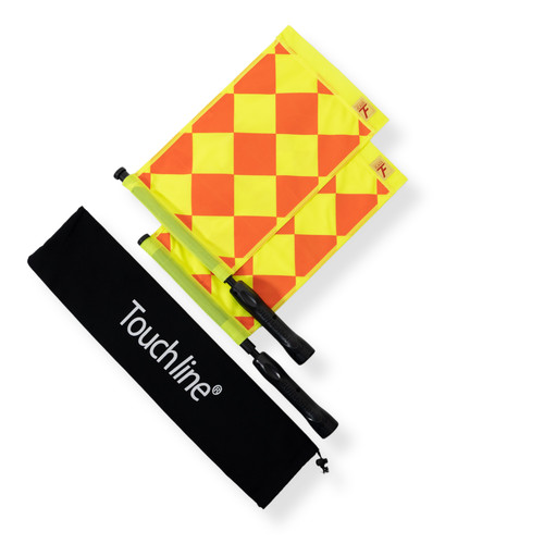 Touchline referee flag - flag, set