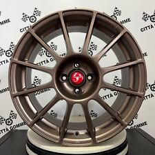 New Dedicated Abarth 500 17" Alloy Wheels Dedica Esseesse Bronze