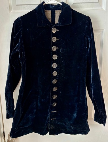 Antique victorian black velvet - antique,