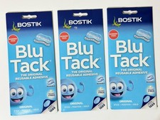 Blu Tack Economy Pack – Original Reusable Adhesive, 3 Pack