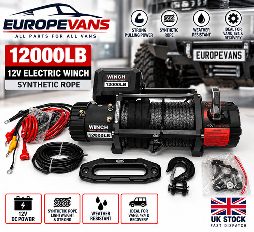 12v electric winch - 12v,
