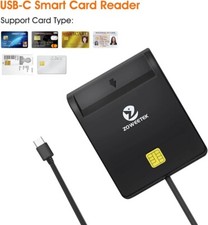 ZOWEETEK ID Card Reader Type C Smart Portugal Spain Belgium Latvia Estonia Tacho