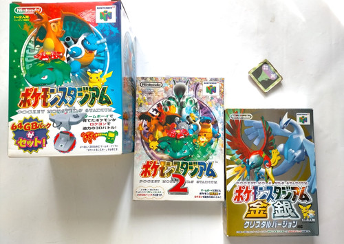 Lot n64 pokemon stadium - 3,