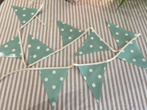 Handmade outdoor bunting - handmade,