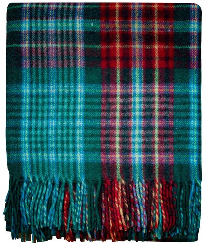 Tartan blanket picnic rug wool - tartan,