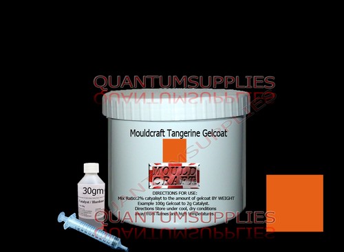 Tangerine gelcoat 1kg kit - gelcoat,