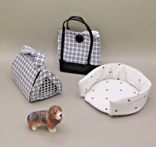 Dolls house mixed lot - , dog
