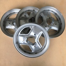 x4 Austin J40 Toy Pedal Car Steel Road Wheels Set New UK Made