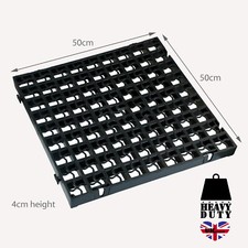 Grass Grid Black Plastic