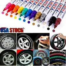 12Pcs Waterproof Permanent Paint Marker Pen For Car Tyre Tire Tread Rubber Metal
