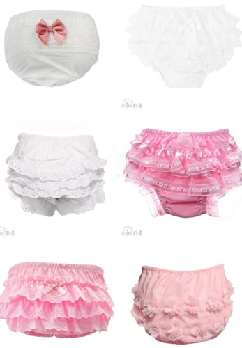 Baby girls lace frilly - lace,