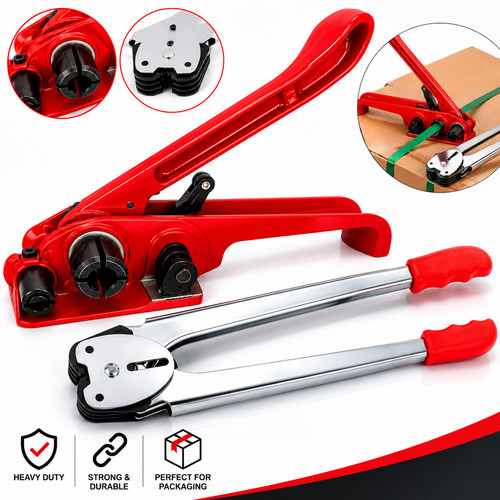 Heavy duty strapping tool - duty,