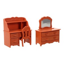  Makeup Desk with Mirror Mini Dressing Table Living Room Furniture Decoration