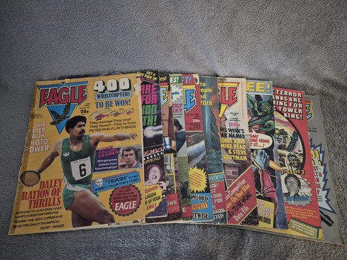Vintage eagle comic bundle lot - eagle,