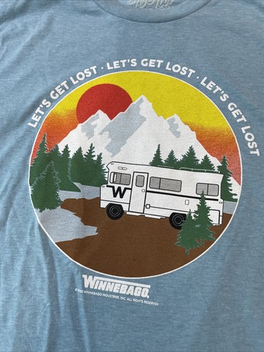 Winnebago mens camping t - mens,