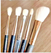 MAC Deluxe 5-Piece Soft Goat Hair Blush Contour Blending Brush Set  UK DISPATCH