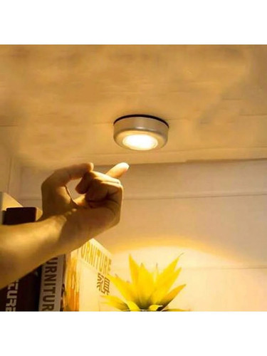 Wireless led push light 1pc - wireless,
