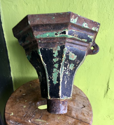 Victorian cast iron hopper - victorian,