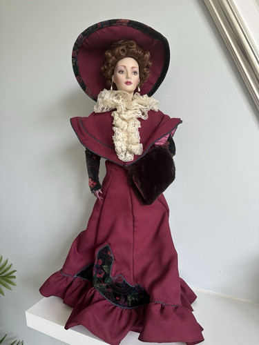 Franklin mint gibson girl - mint,