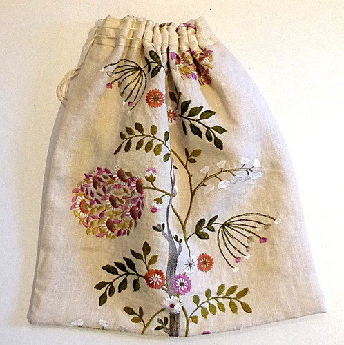 Vintage style embroidered