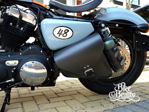 Sportster black leather - black,