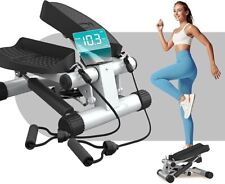 Niceday Mini Stepper Exercise Machine, Steppers with Resistance Bands, Step Mach