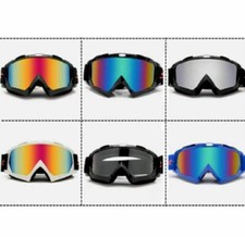 Goggles Clear MTB MX Downhill Mountain Bike Motocross Offroad Goggles blinkers