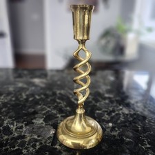 vintage brass barley twist