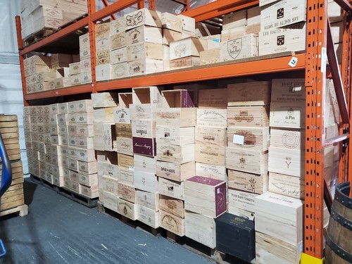 Wooden wine box bargain - wooden,