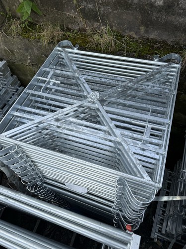 Galvanised estate gates - estate,