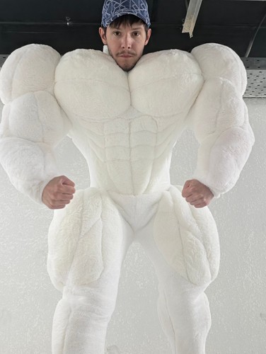 Fursuit extra muscle suit - fursuit,