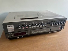 Akai 9500-EK Vintage VHS Video Recorder - 1970's- Working - Serviced - Very Rare