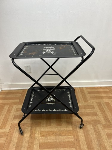 Vintage serving cart folding - vintage,