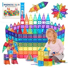 100Pcs Magnetic Building Tiles